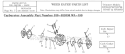 Page A Diagram and Parts List for HP22  Weed Eater Trimmer